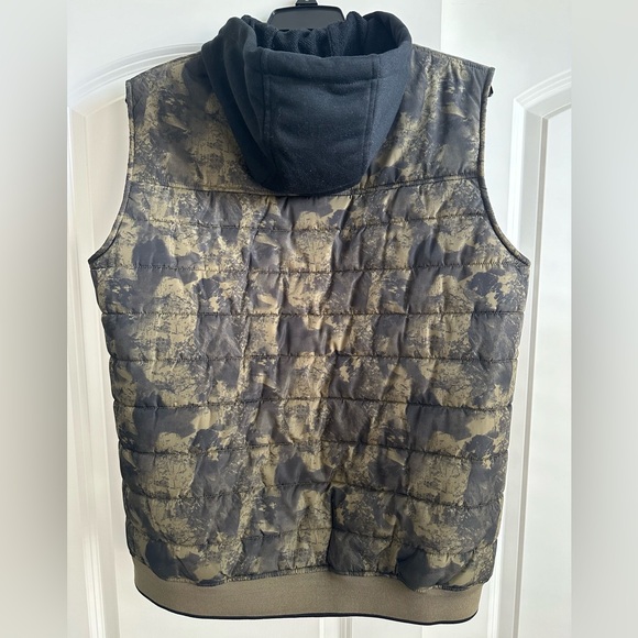 NWT! Mens Zara Hooded Vest - Picture 2 of 3